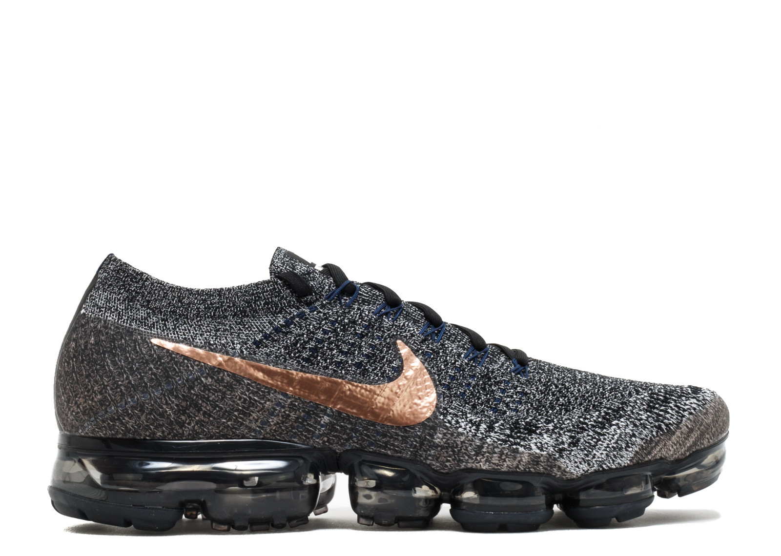 UA Nike Air Vapormax Flyknit Black Mtlc Red Bronze Shoes