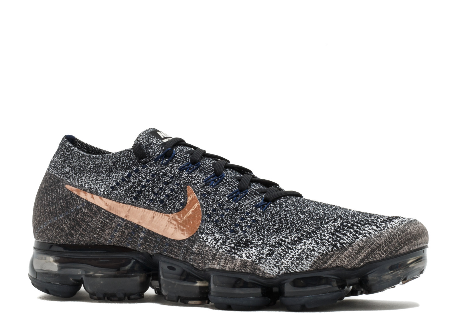 UA Nike Air Vapormax Flyknit Black Mtlc Red Bronze Shoes
