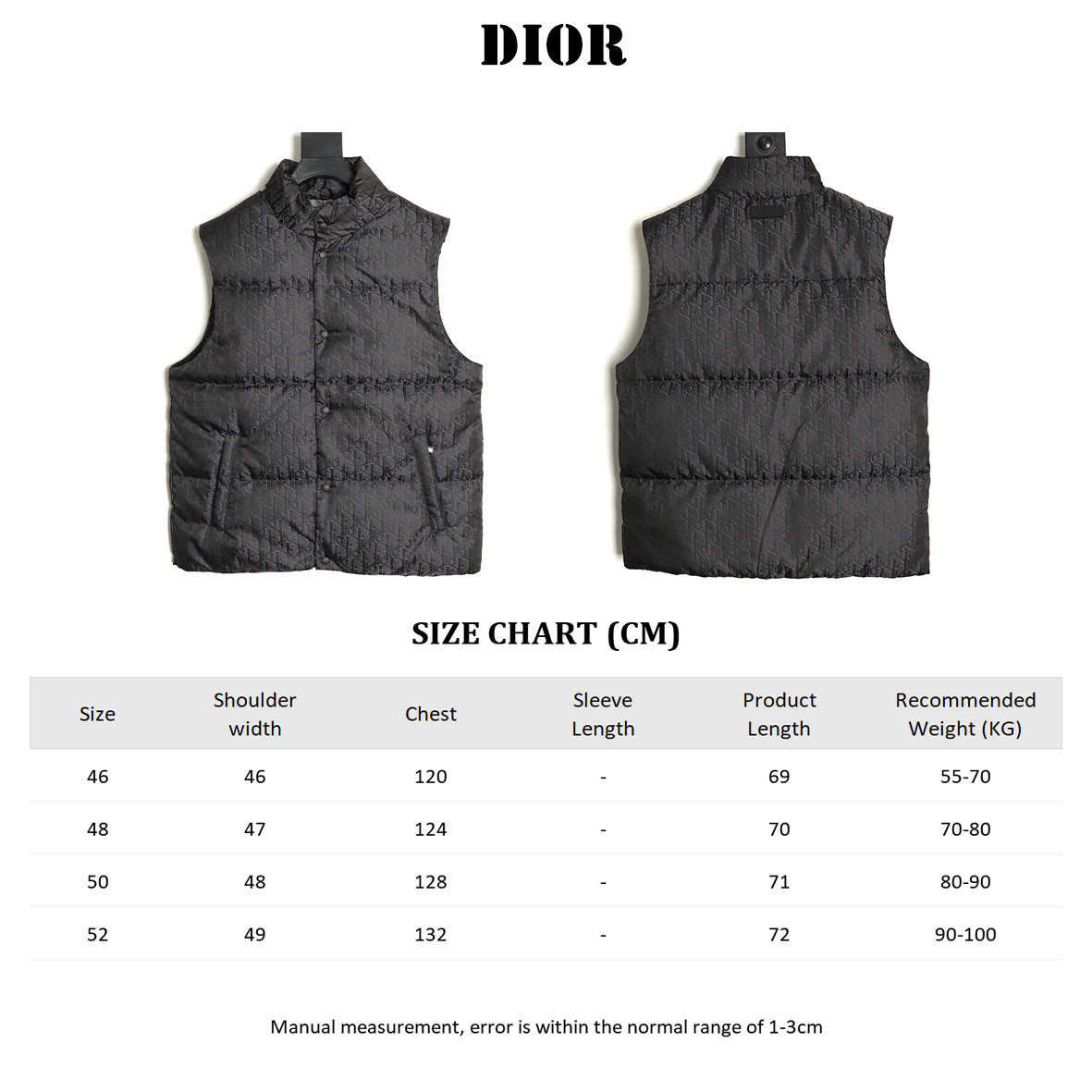 D10r 25Fw Puffer Vest