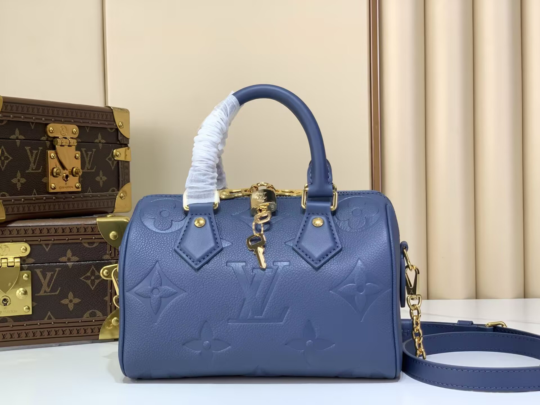 LV Speedy Bandoulière 20 M28316 20.5x13.5x12cm