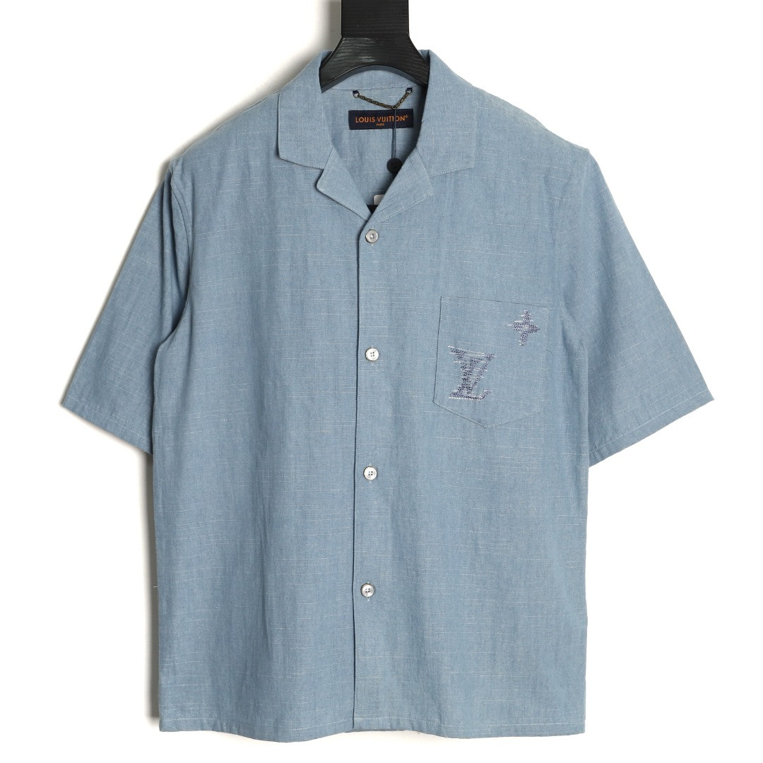 L0vis Vvtt0n LV Short-sleeved Shirts Suit
