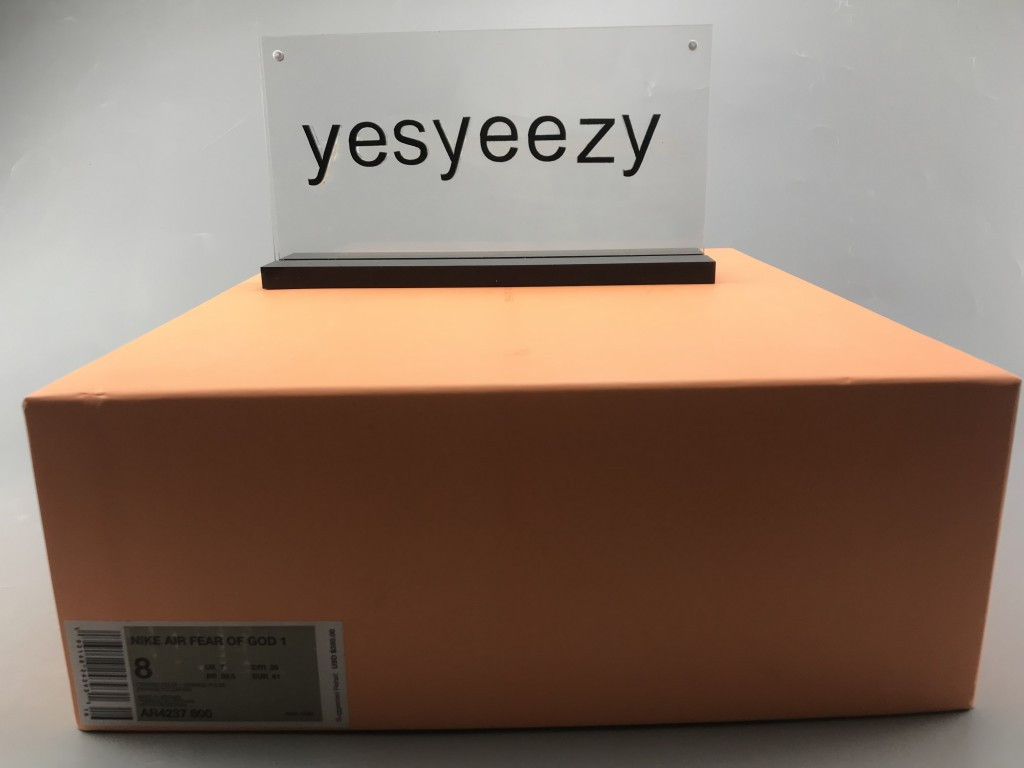 UA NIKE AIR FEAR OF GOD 1 "ORANGE PULSE"