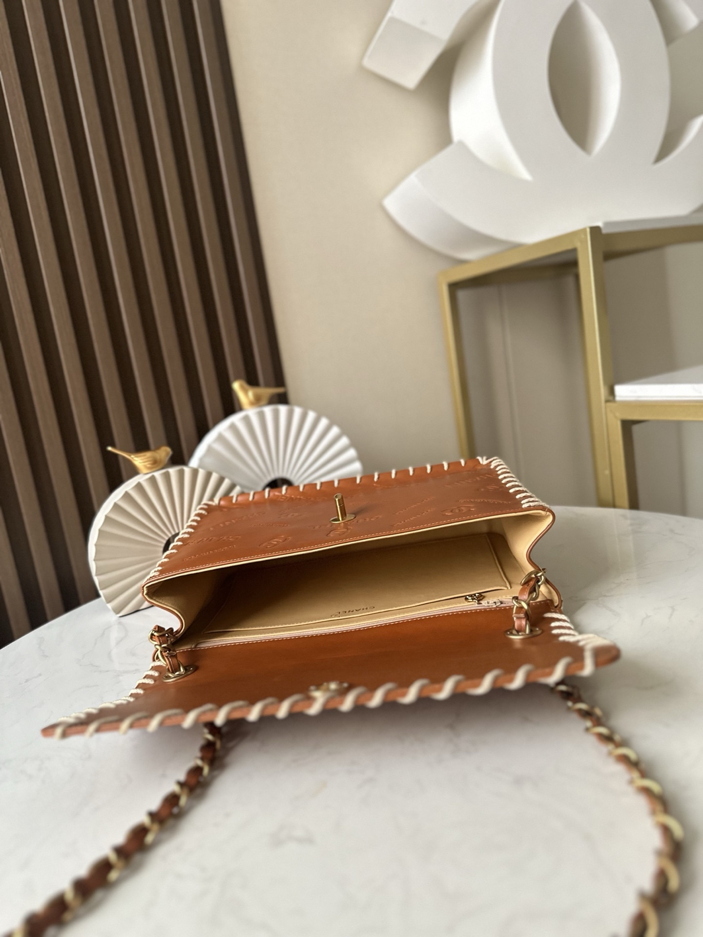 Ch**el Flap Bag AS3353 34x21x10cm