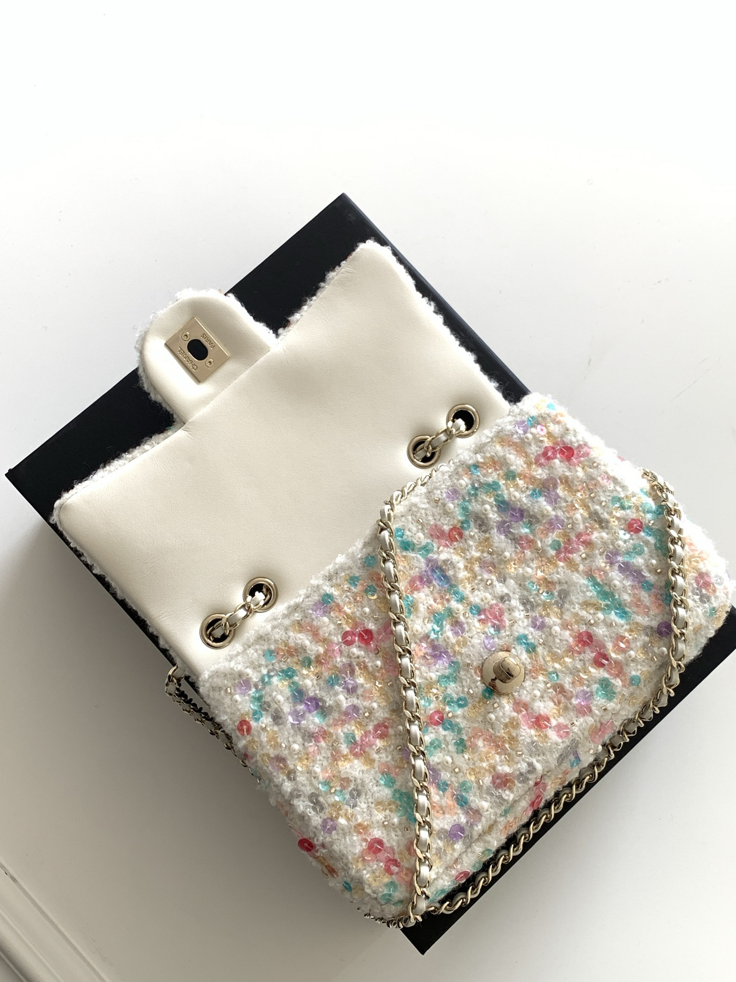 Ch**el Flap Bag 20x14x7cm