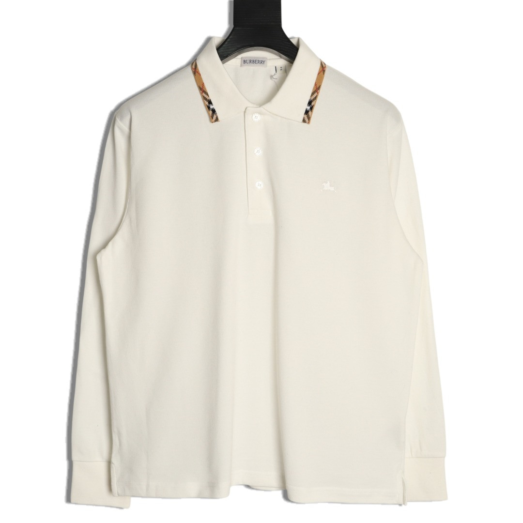 Bv*b*rry Long-sleeved Polo Shirt