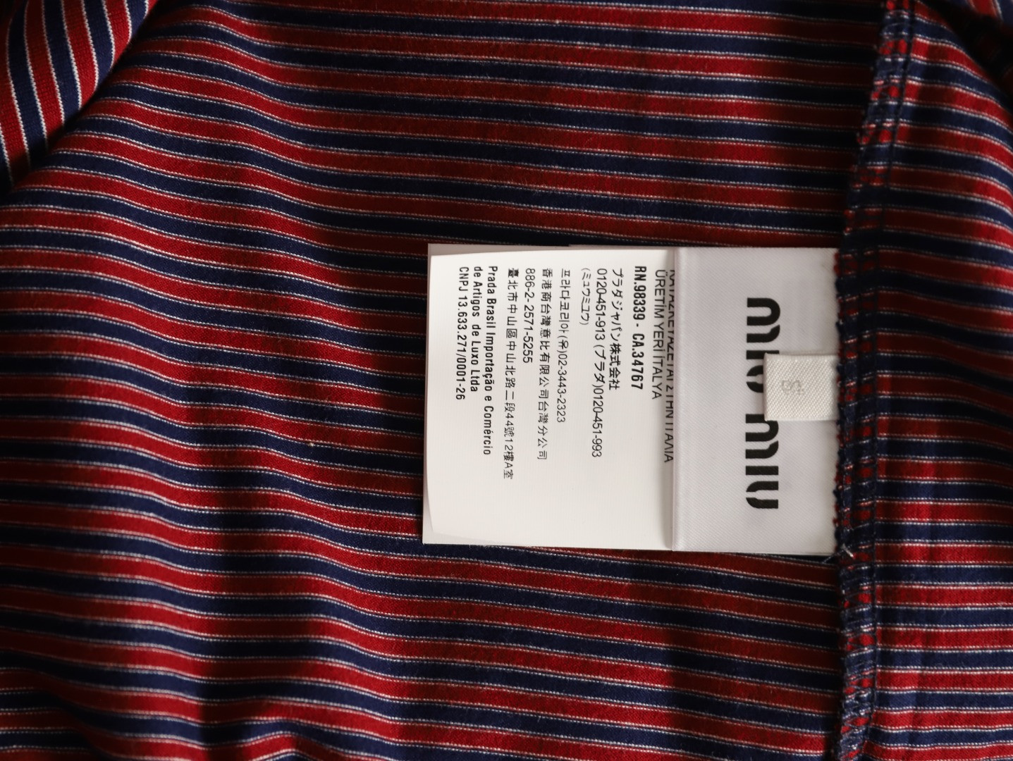 M1v M1v Long-sleeved T-shirt