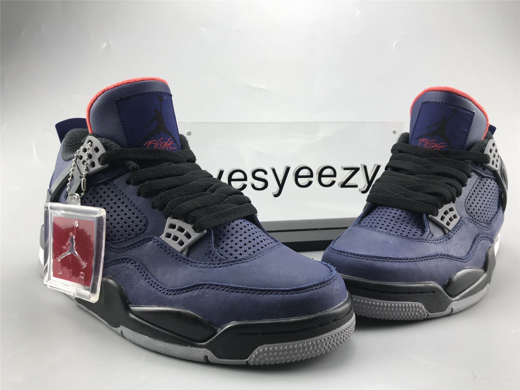 UA AIR JORDAN 4 WINTER "LOYAL BLUE"