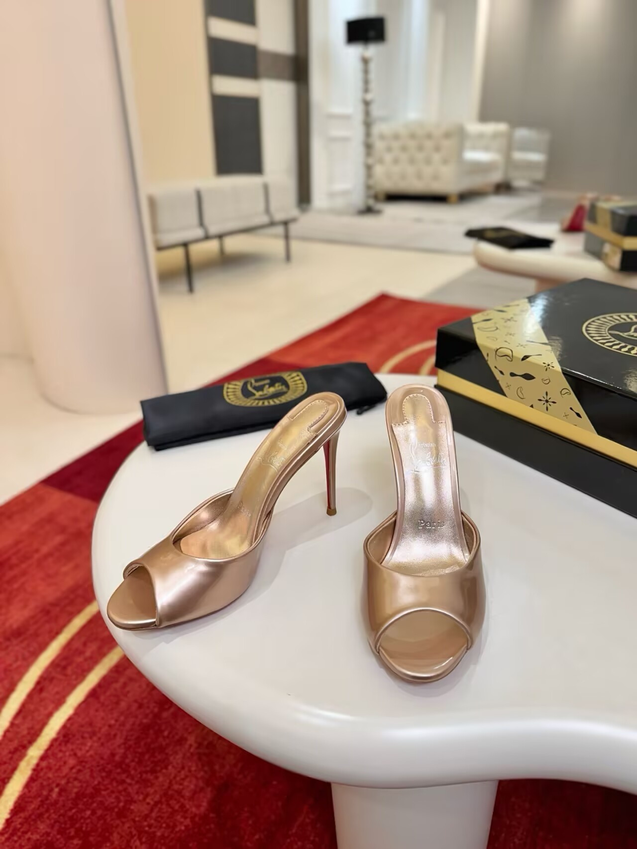 UA Chr1st1an Louboutin Me Dolly Mules