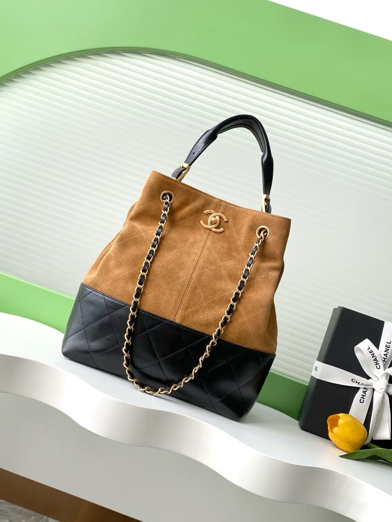 Ch**el Shopping Bag AS5636 33x29x11cm