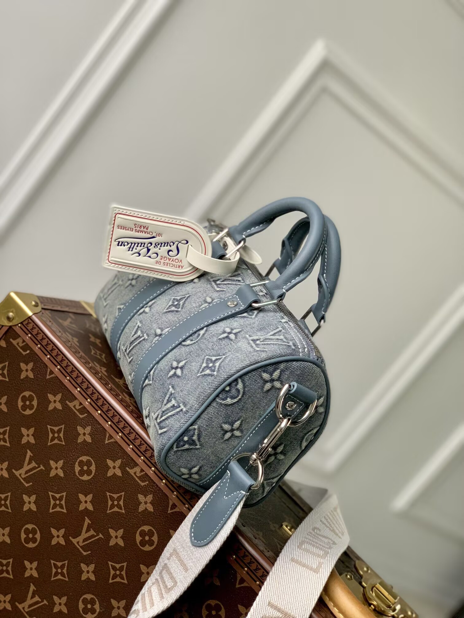 LV Keepall Bandoulière 25 M22762 25 x 15 x 11 cm