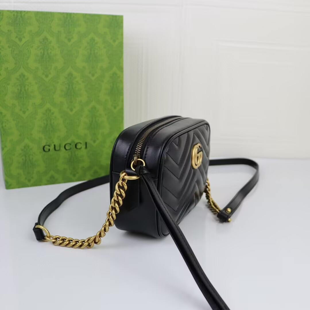 Gvc*1 GG Marmont mini shoulder bag 18x12x3cm