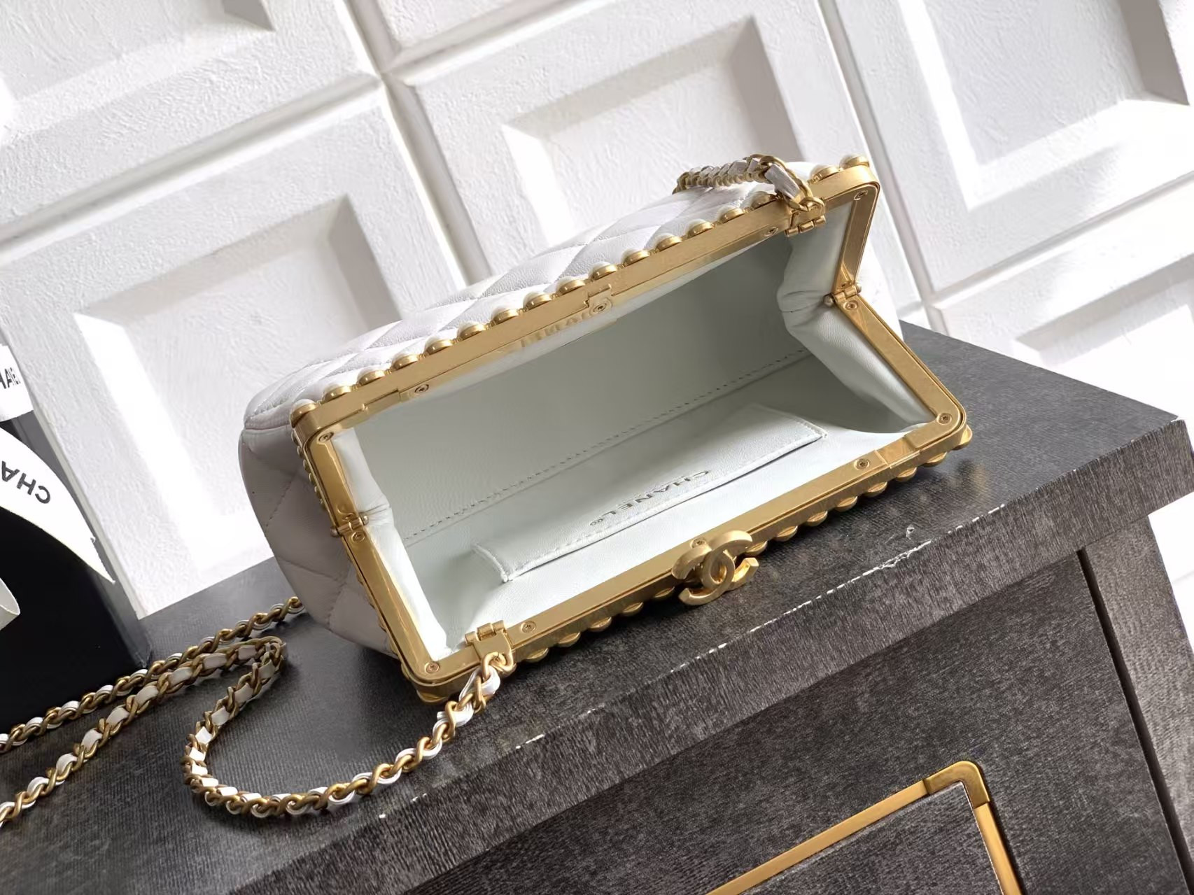 Ch**el Clutch AS5912 10x20x7cm