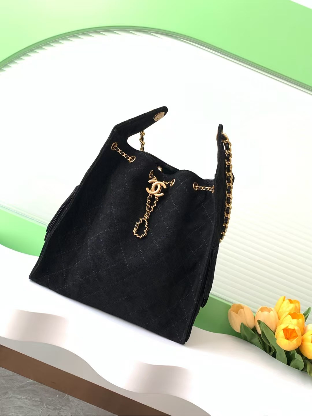 Ch**el 25C Bucket BAG 40x30x15cm