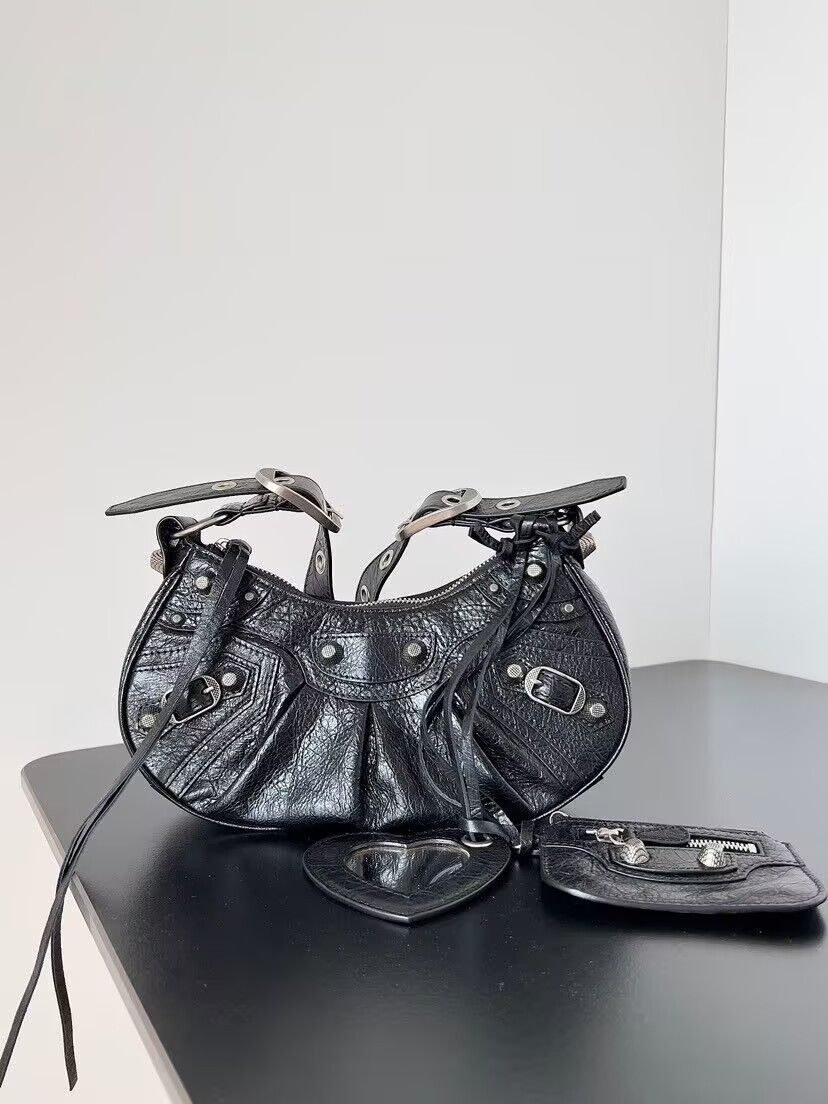 Ba1en*iaga WOMEN'S LE CAGOLE XS SHOULDER BAG 26x16x7cm