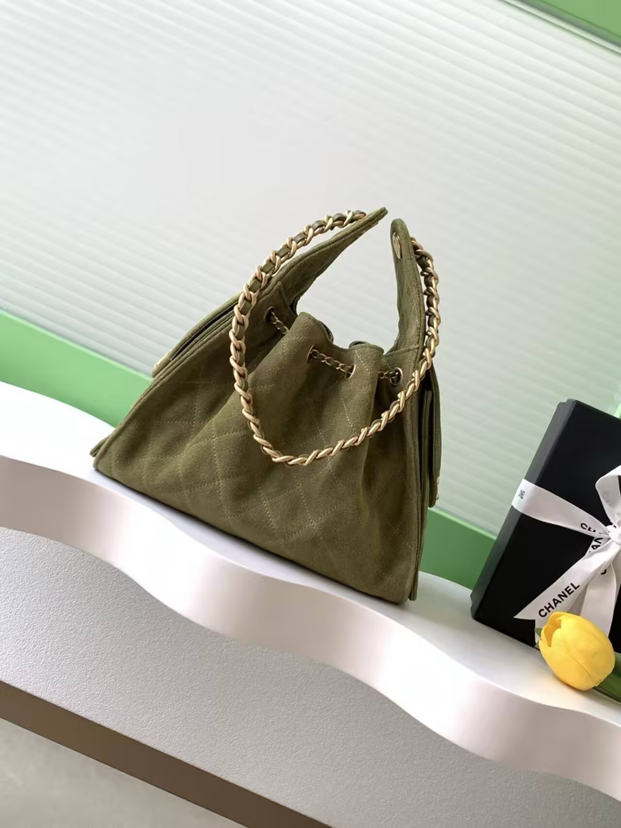 Ch**el 25C Bucket Bag 30x26x14cm