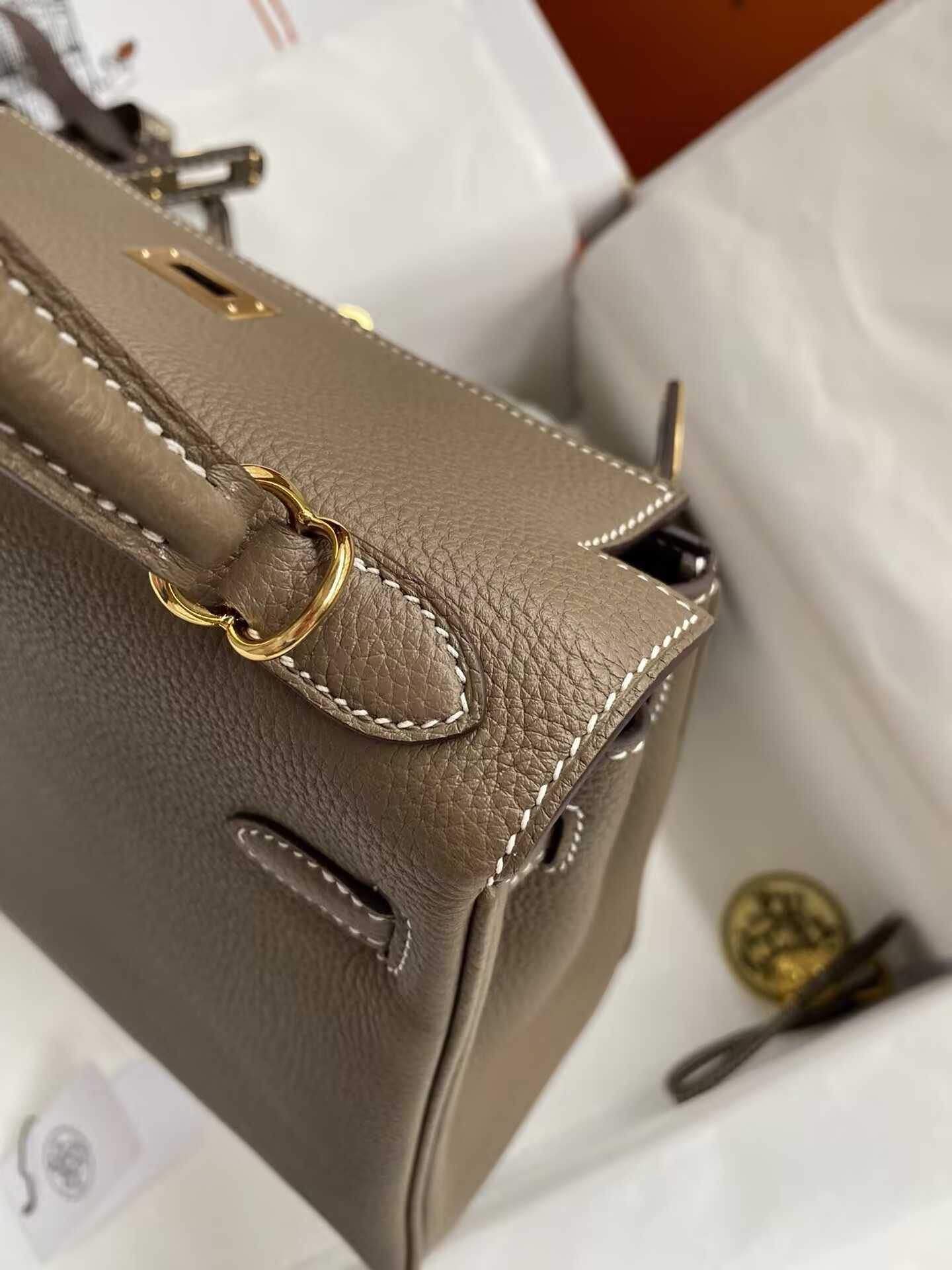 H**me5 Kelly Gold-tone Hardware 25 28