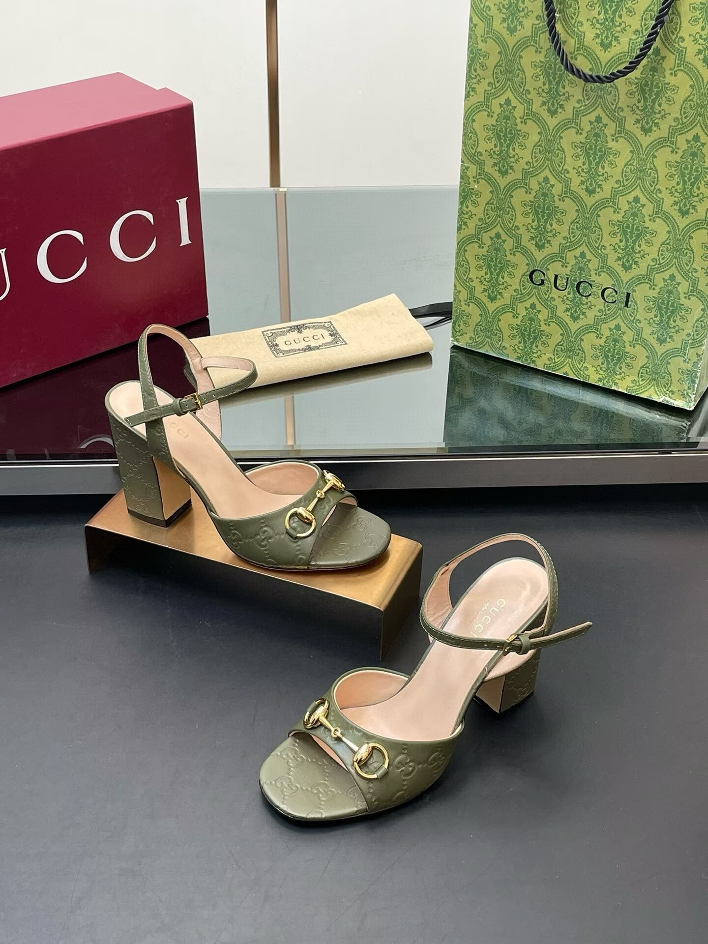 UA Gvc*1 Horsebit Sandal