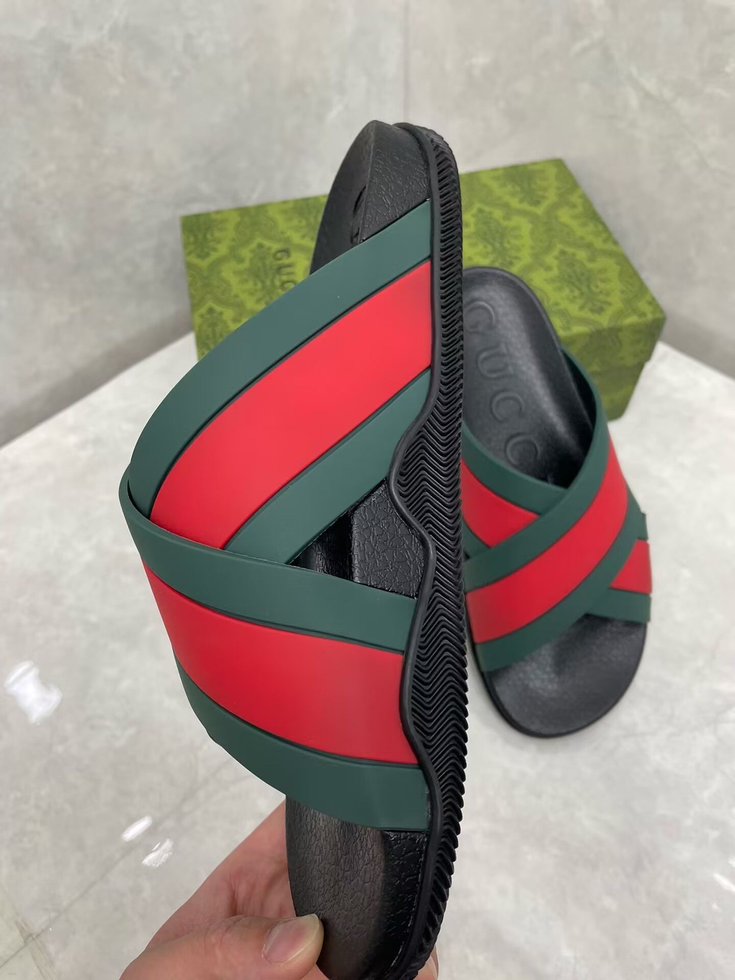 UA Gvc*1 Criss Cross Slide Sandals