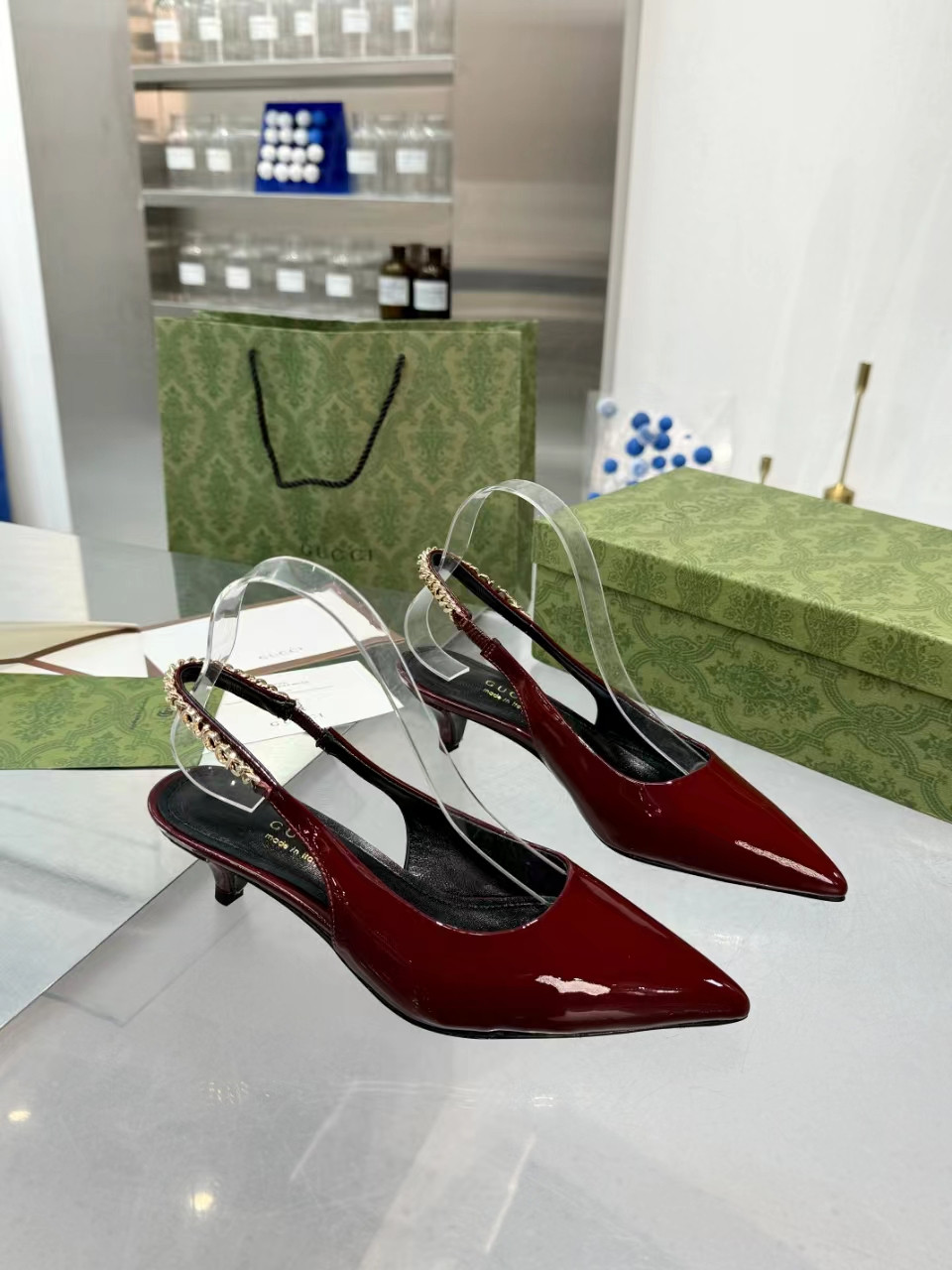 Gvc*1 SIGNORIA SLINGBACK PUMP mid-heel shoes