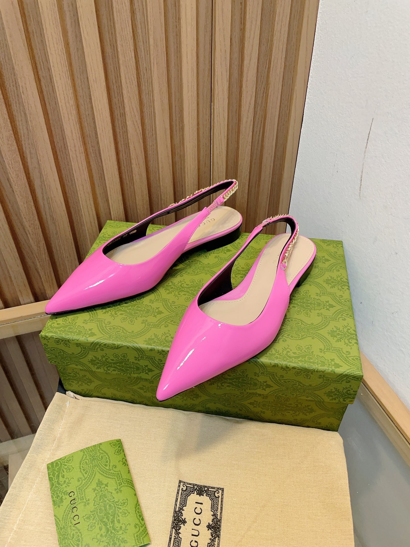 Gvc*1 SIGNORIA SLINGBACK PUMP flat shoes