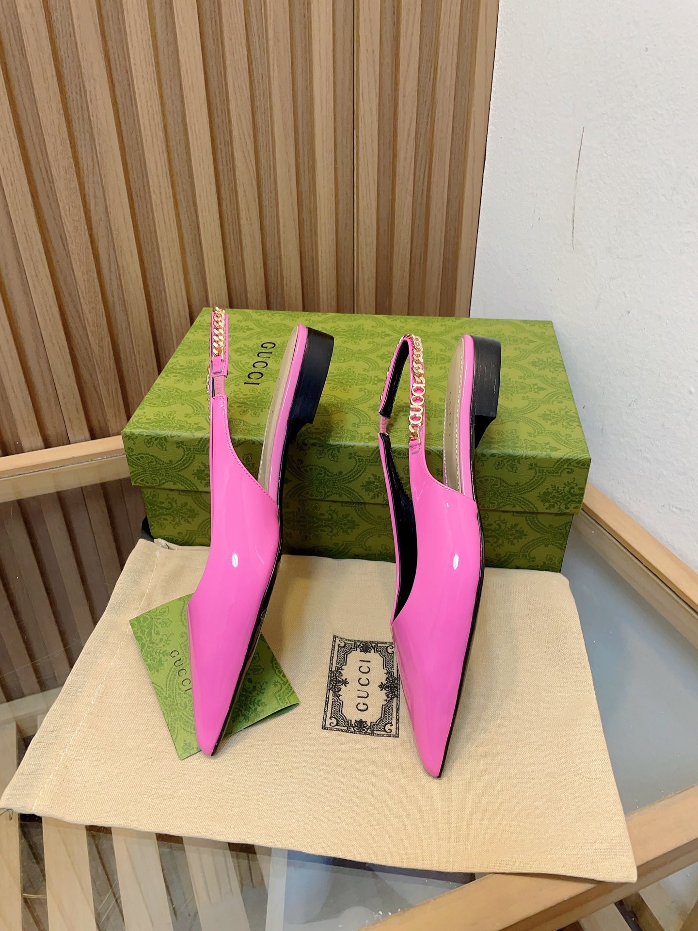 Gvc*1 SIGNORIA SLINGBACK PUMP flat shoes