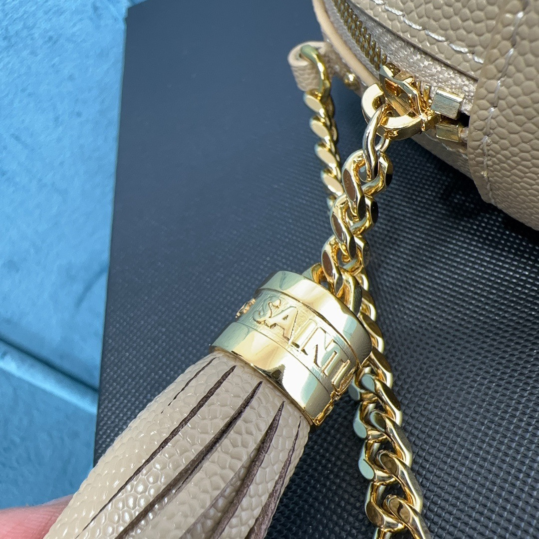 Y51 MINI LOU IN QUILTED LEATHER 7.5 X 4.1 X 2 INCHES