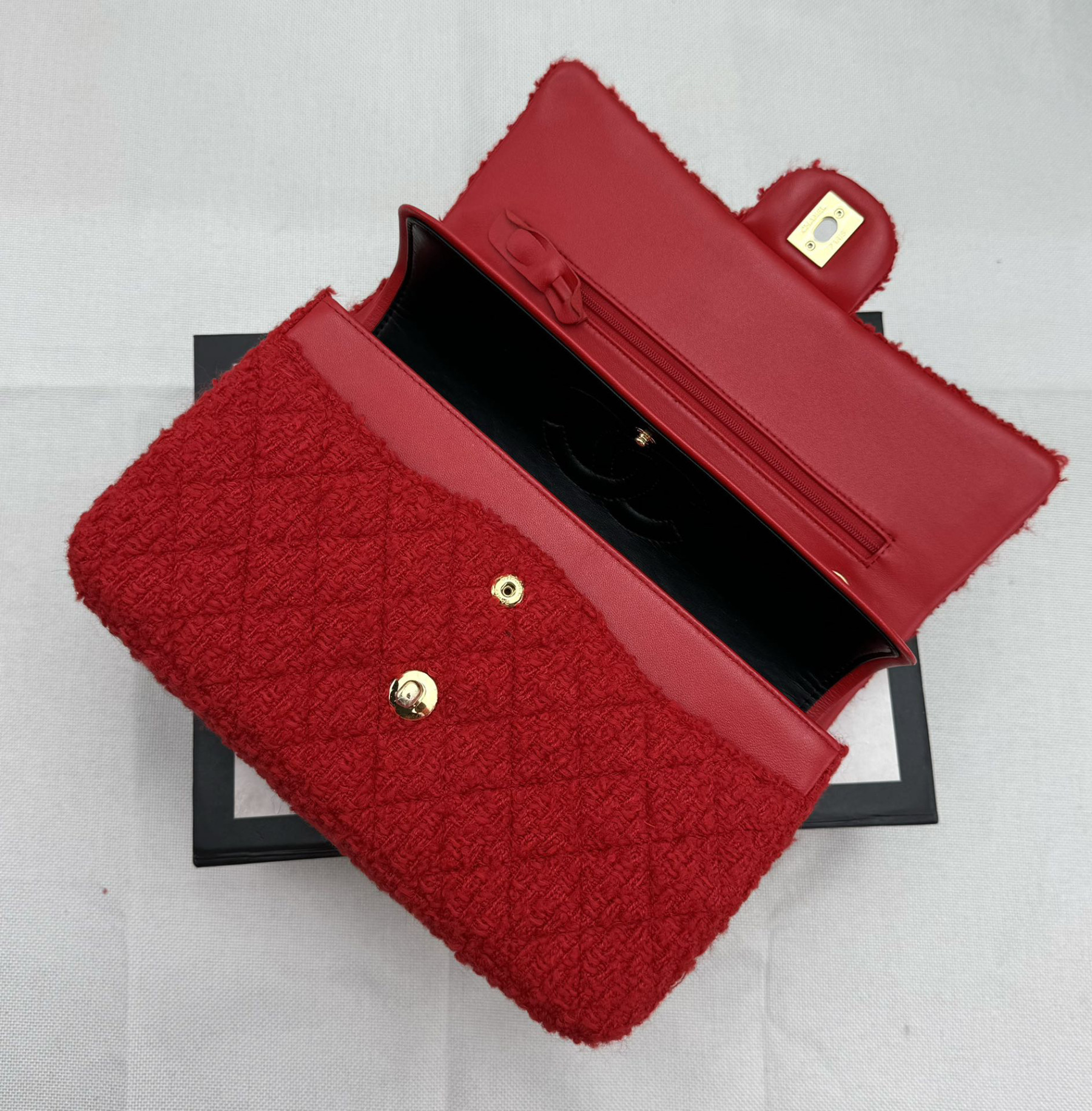 Ch**el MINI CLASSIC 11.12 HANDBAG 25 15.5 × 25.5 × 6.5 cm
