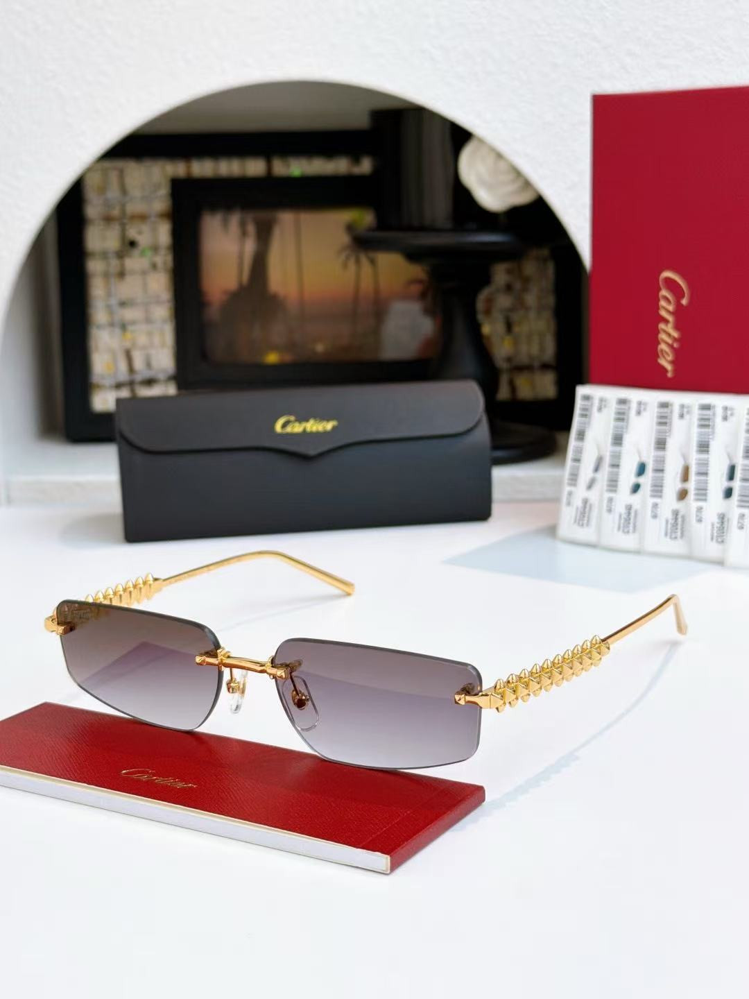 Ca*t1er Glasses 58-16-140