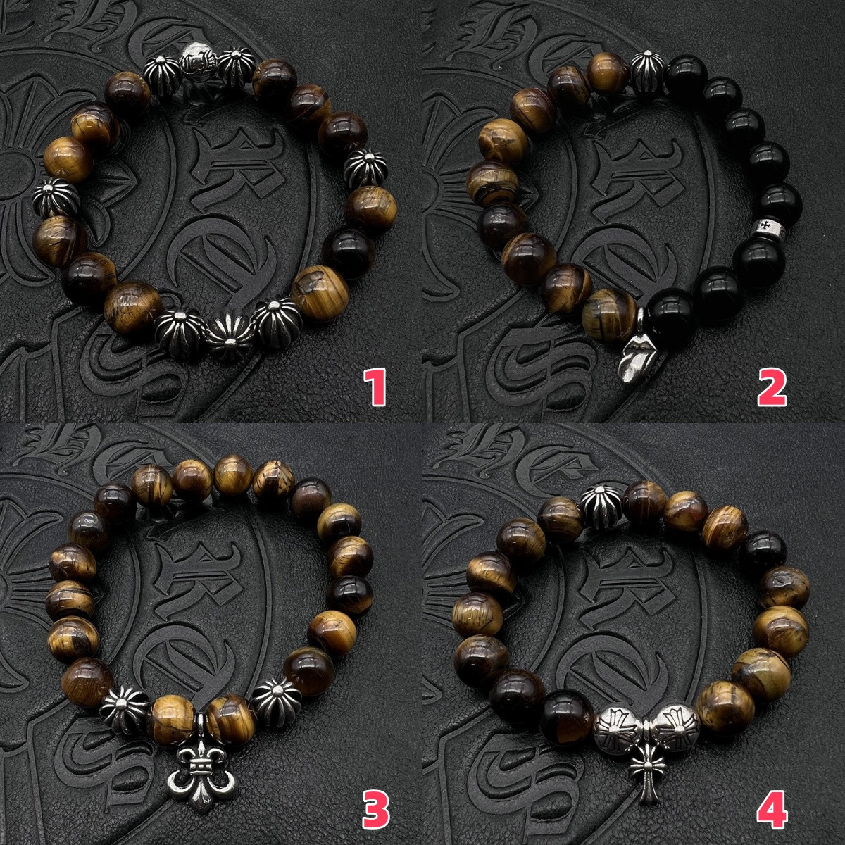 Ch*0me He**ts 10mm Bracelet