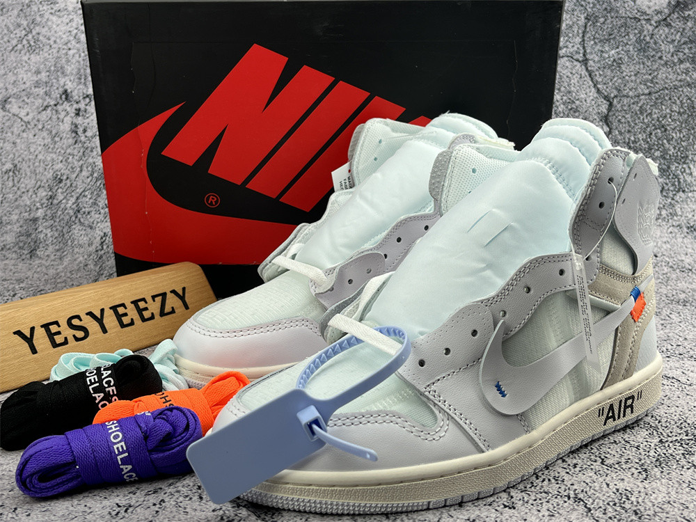 UA AIR JORDAN 1 X OFF-WHITE NRG "OFF WHITE"