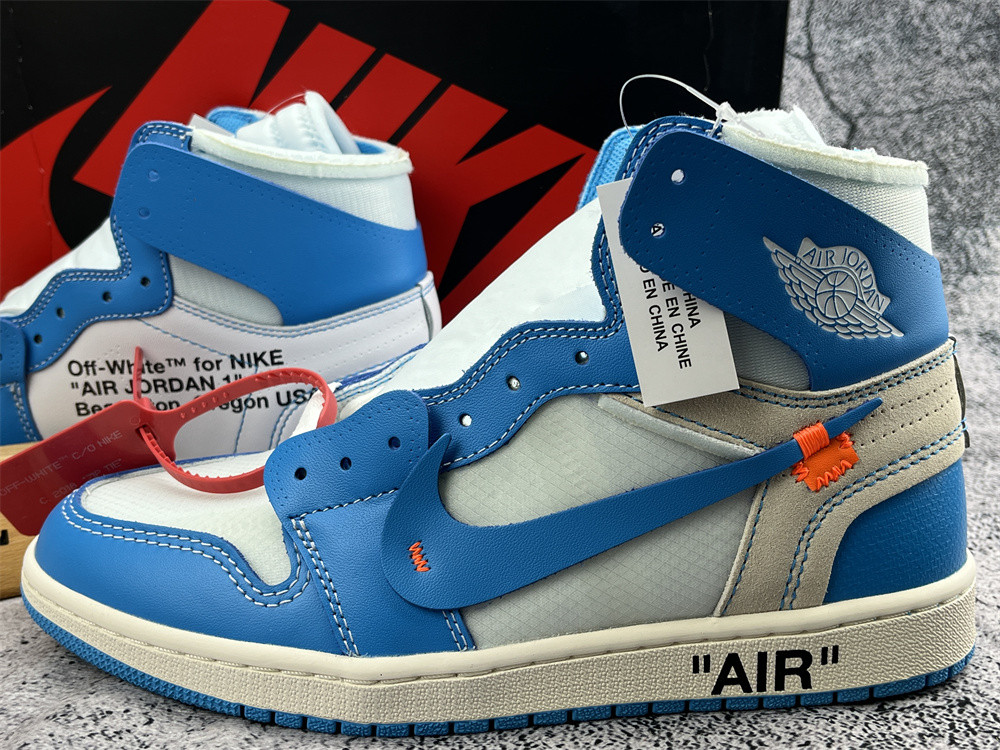 UA AIR JORDAN 1 X OFF-WHITE NRG "OFF WHITE UNC"