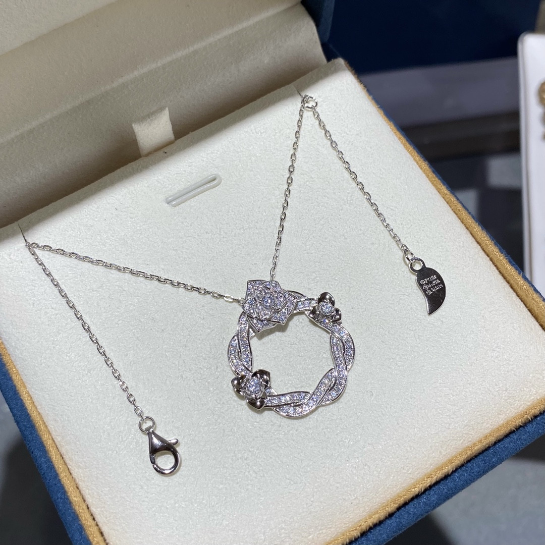 Piaget rose hoop Necklace