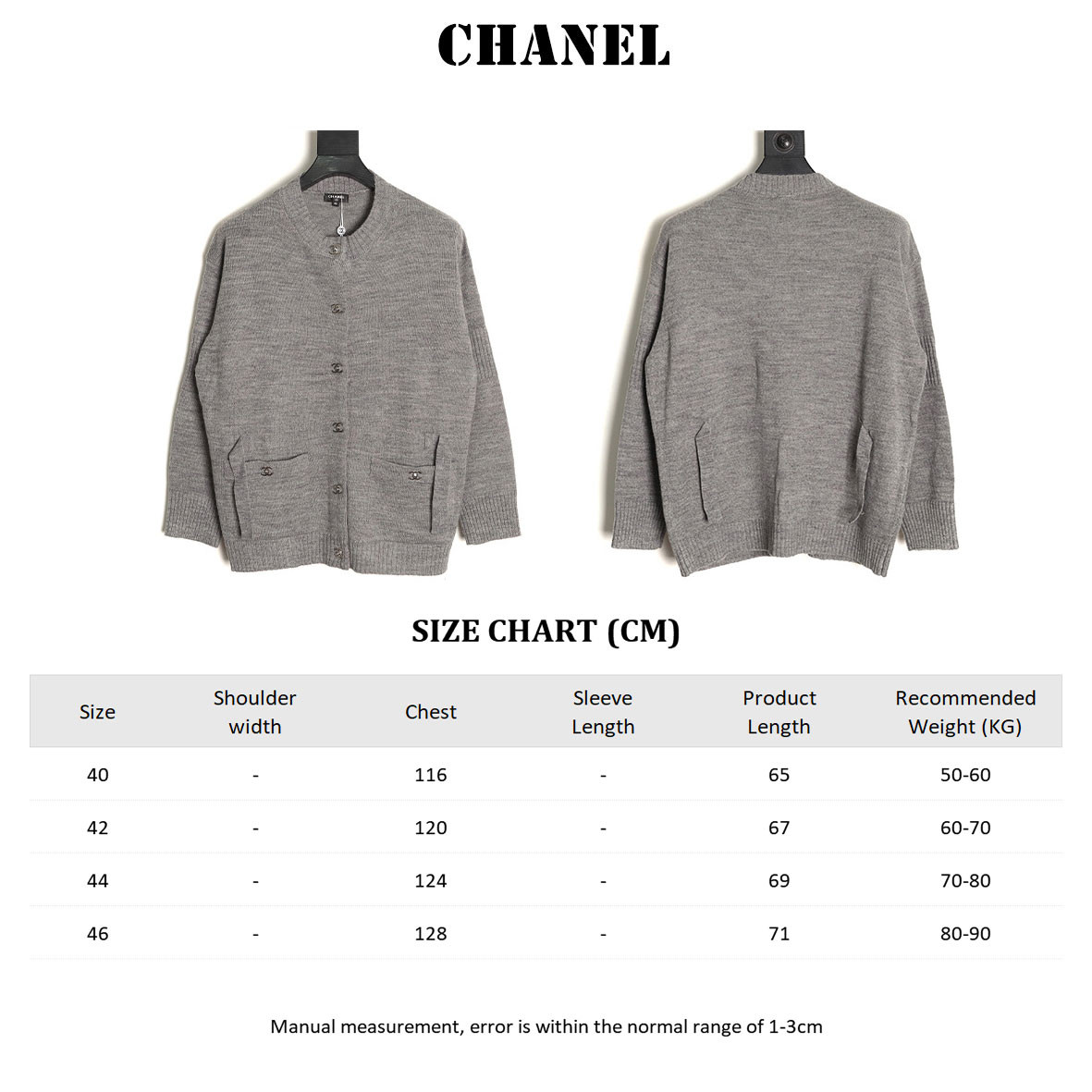 Ch**el Knitting Cardigan