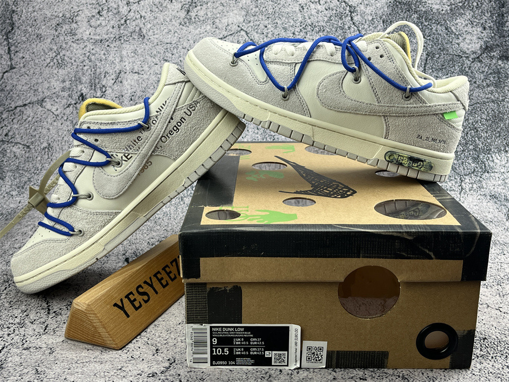 UA NIKE OFF-WHITE X DUNK LOW 