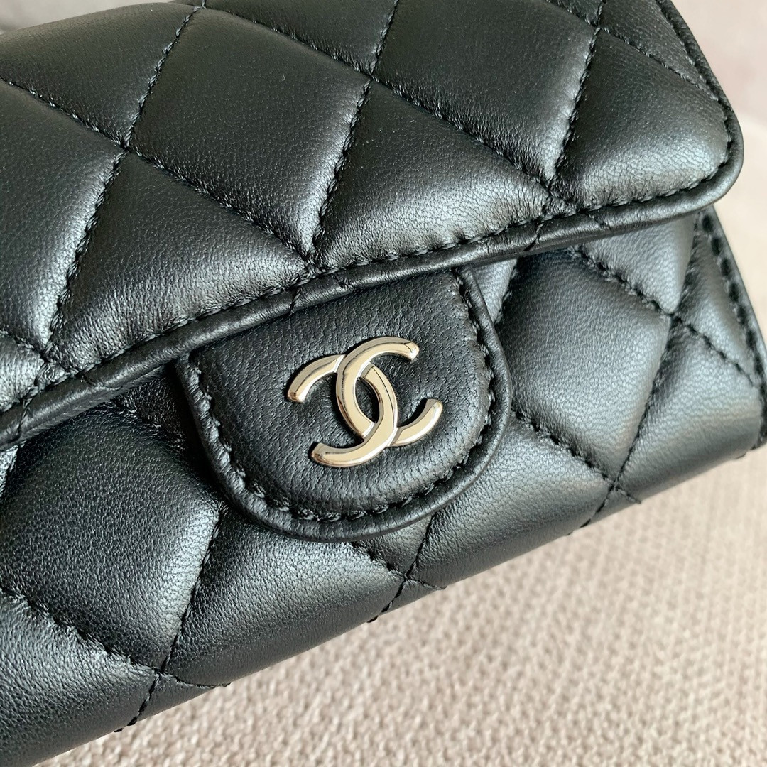 Ch**el CF CLASSIC FLAP COIN PURSE CARD HOLDER