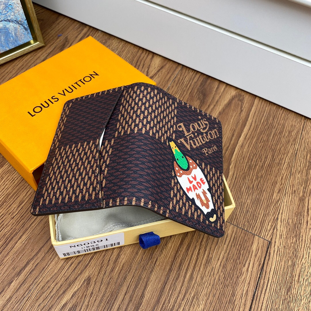 LV NIGO POCKET ORGANIZER N60391