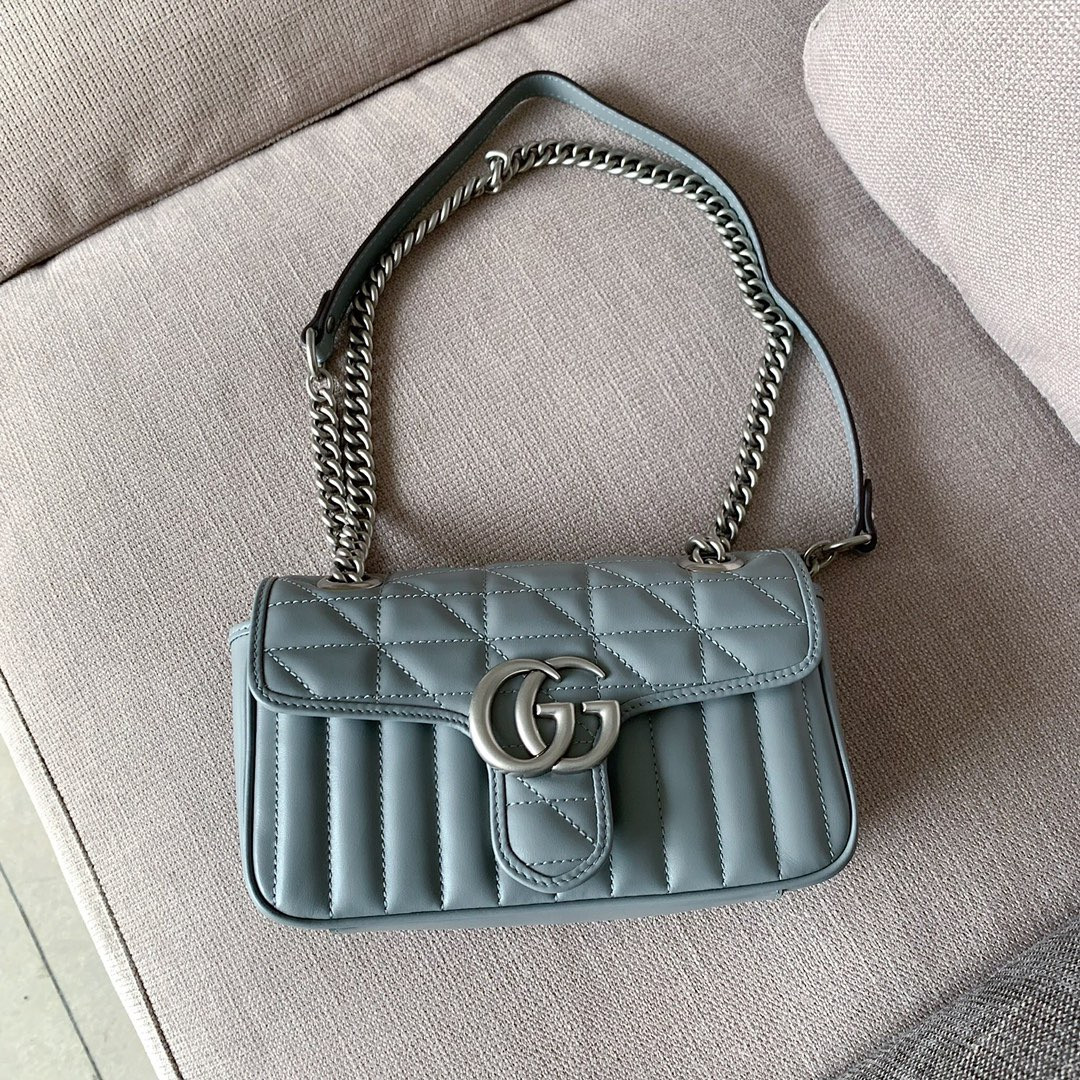 Gvc*1 GG Marmont mini shoulder bag 22cm