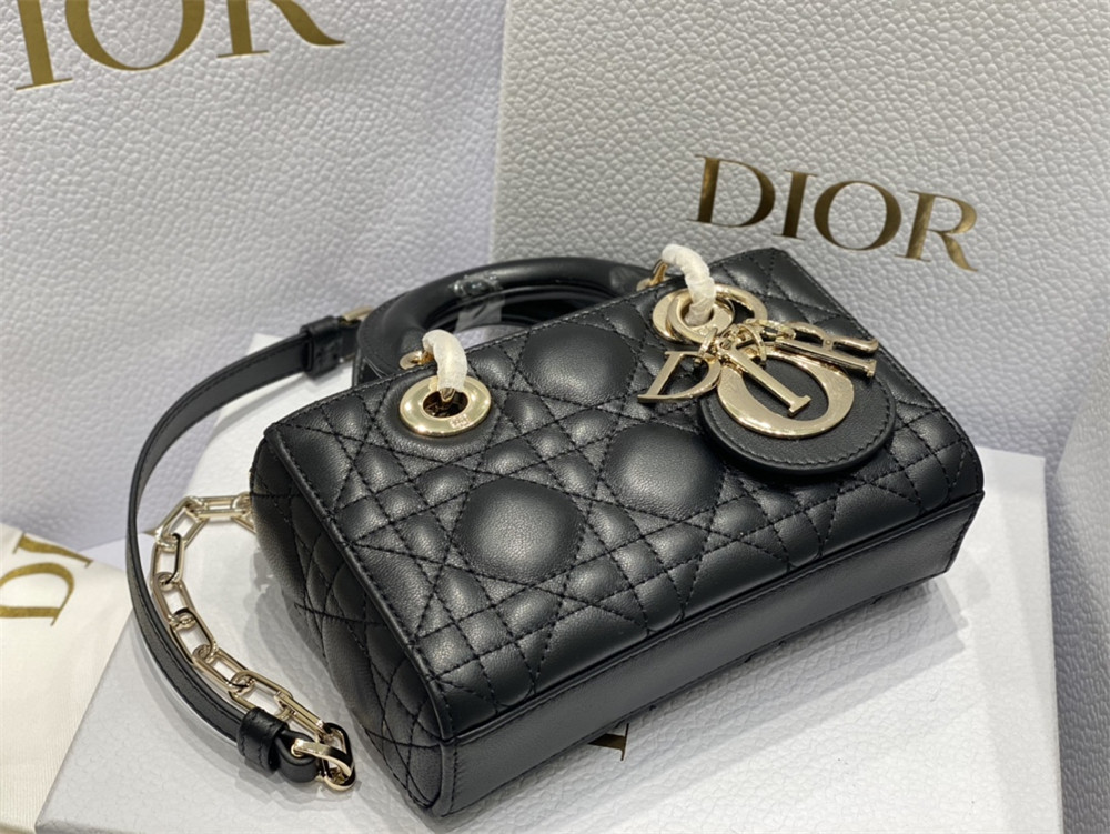 D10r MINI LADY D-JOY BAG Black 16 x 9 x 5 CM