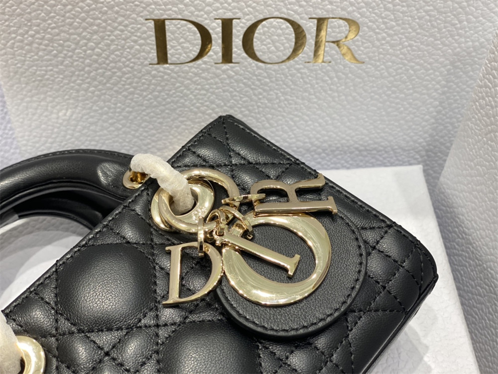 D10r MINI LADY D-JOY BAG Black 16 x 9 x 5 CM