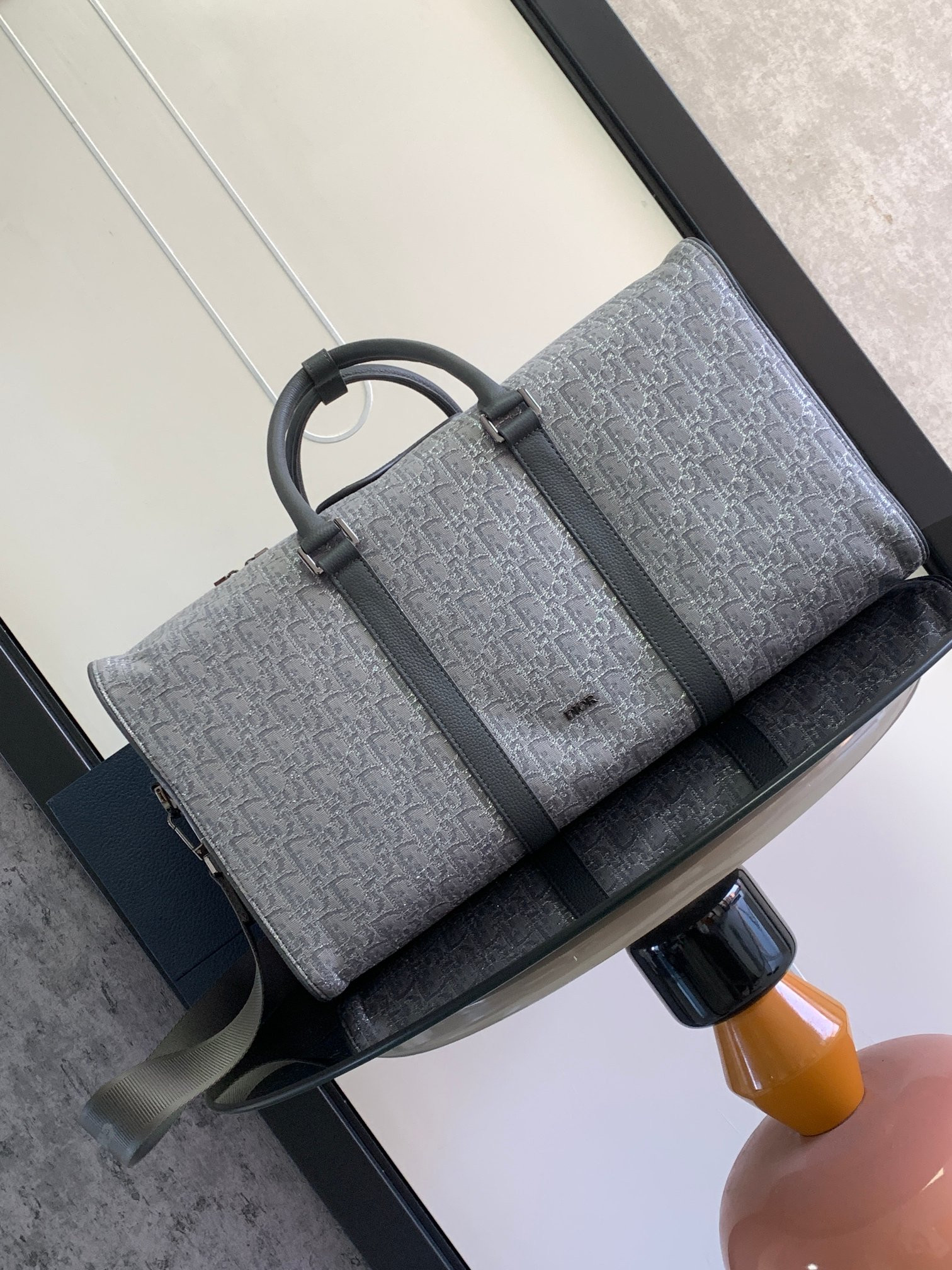 D10r Lingot Bag Gray 50 x 25 x 21.5 cm