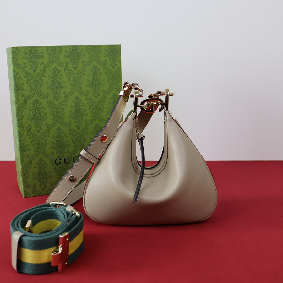 Gvc*1 ATTACHE SMALL SHOULDER BAG GRAY 9"W x 8.7"H x 2"D