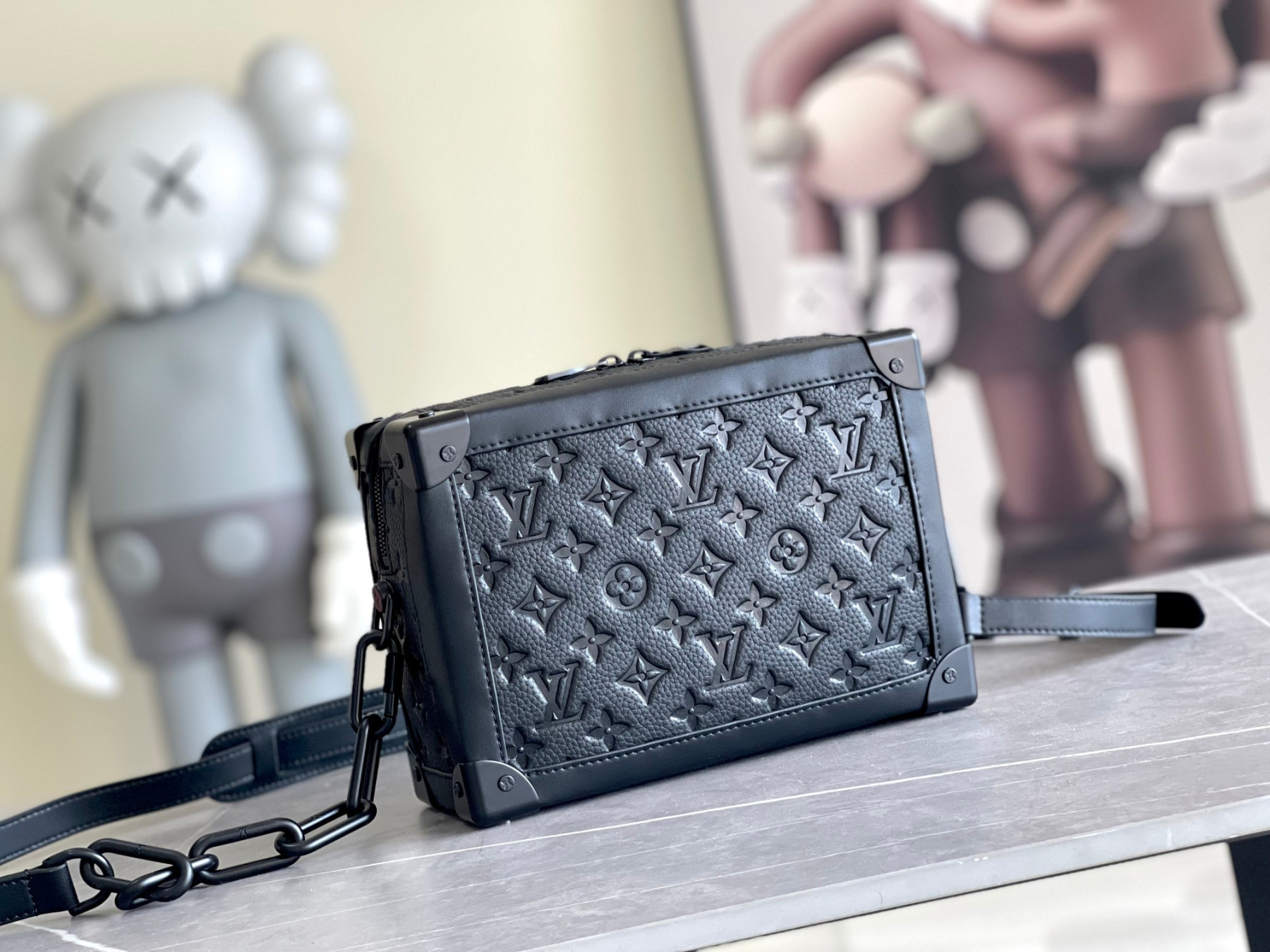 LV M55700 Soft Trunk 9.8 x 7.1 x 3.9 inches