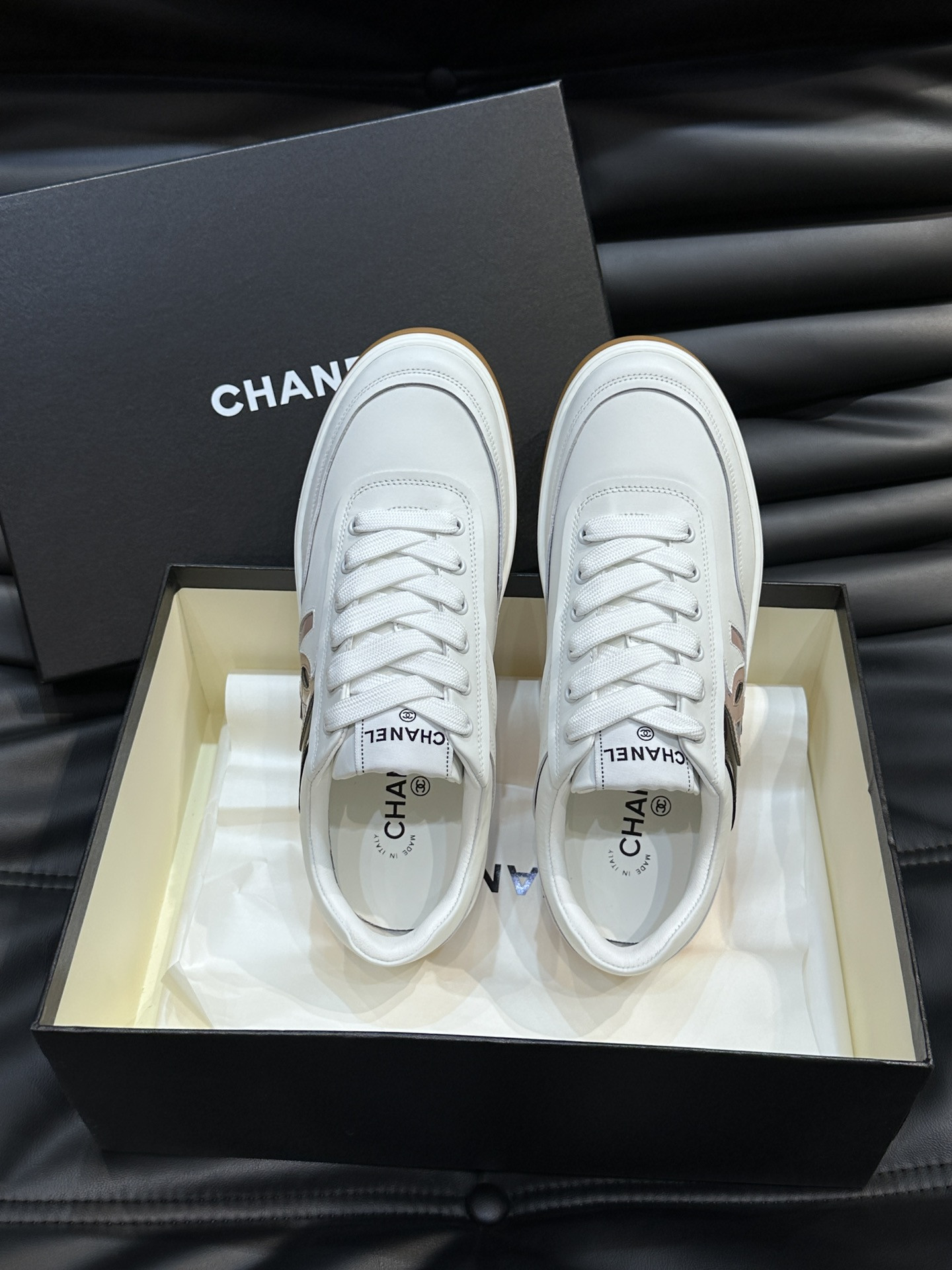 UA Ch**el SNEAKER Calfskin
