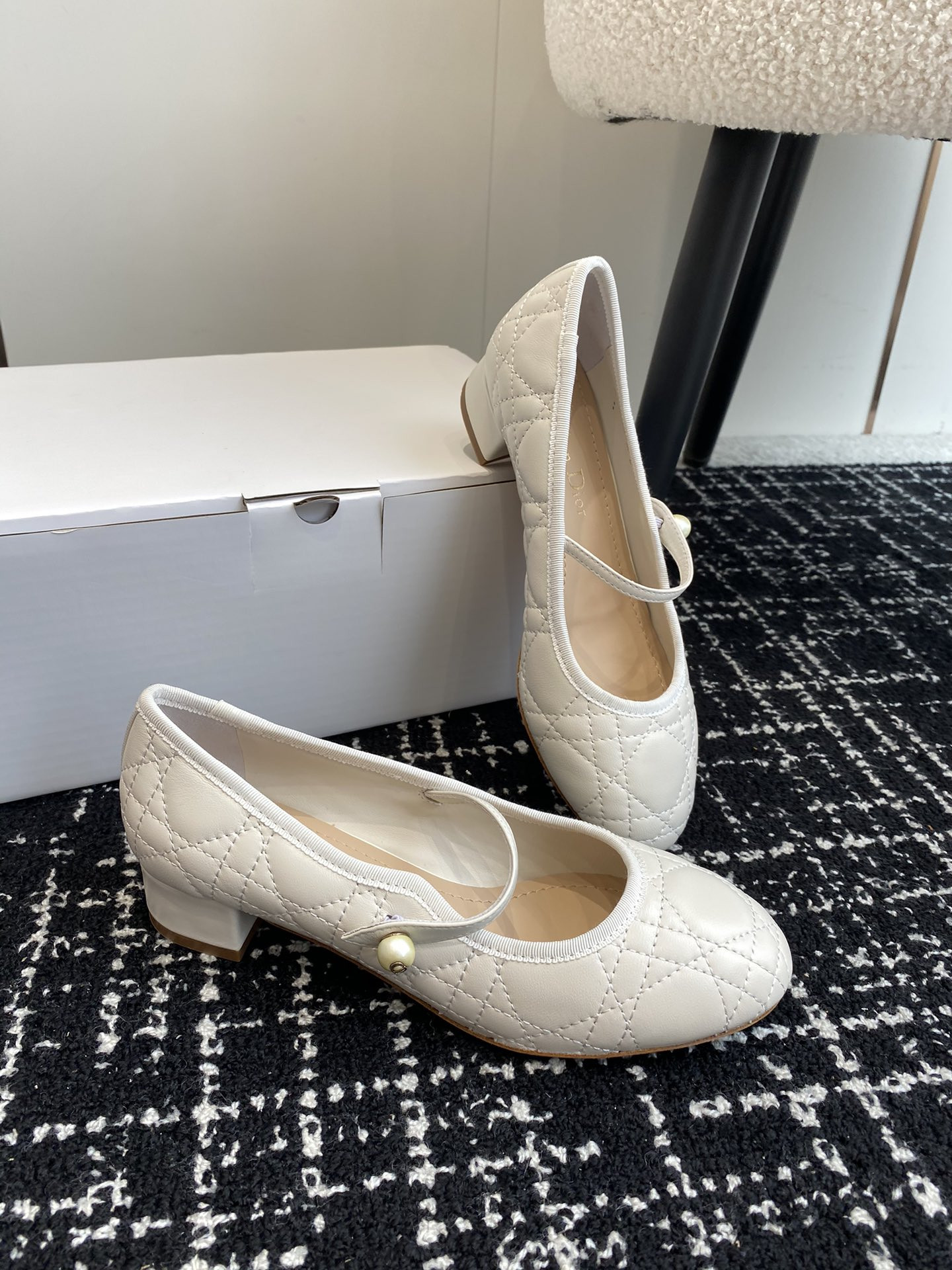 UA D10r Ballet Pump White
