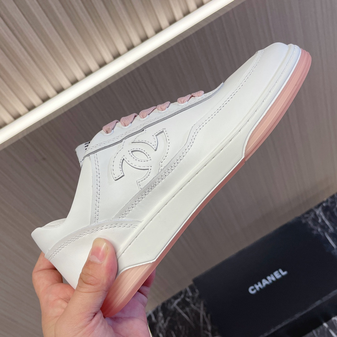 UA Ch**el SNEAKERS calfskin