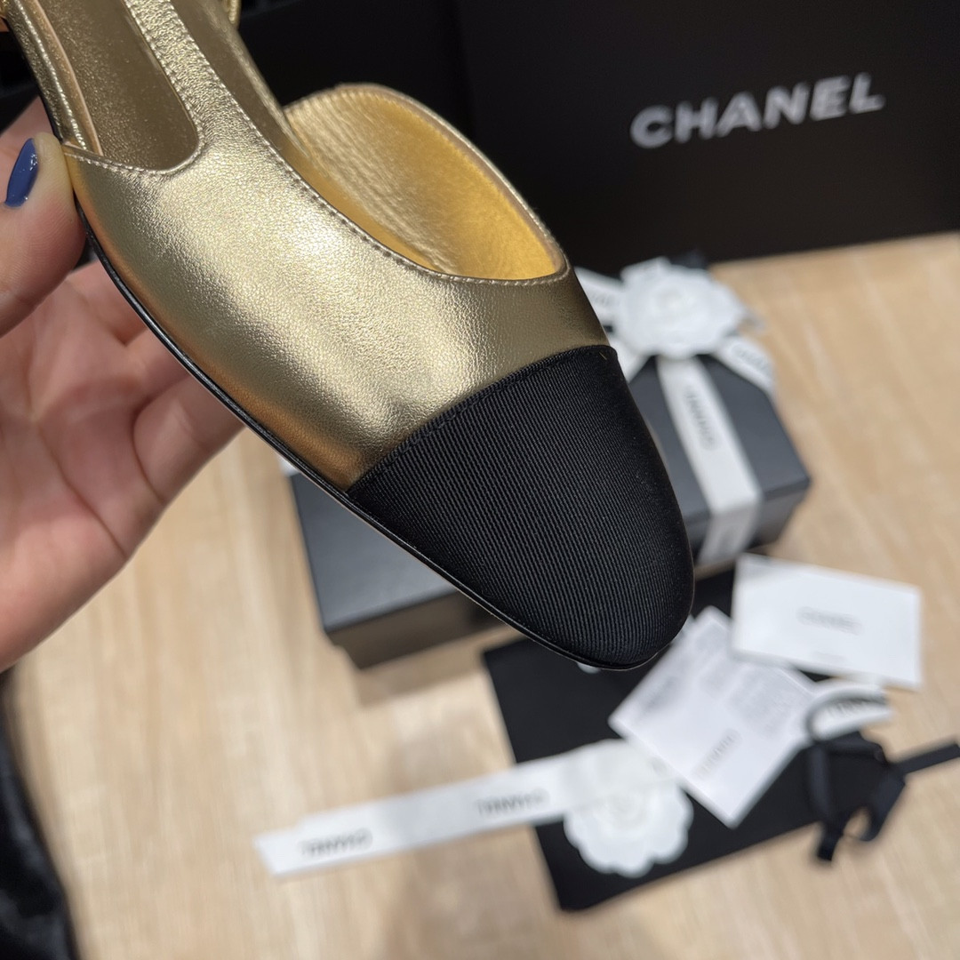 UA Ch**el SLINGBACKS FLAT