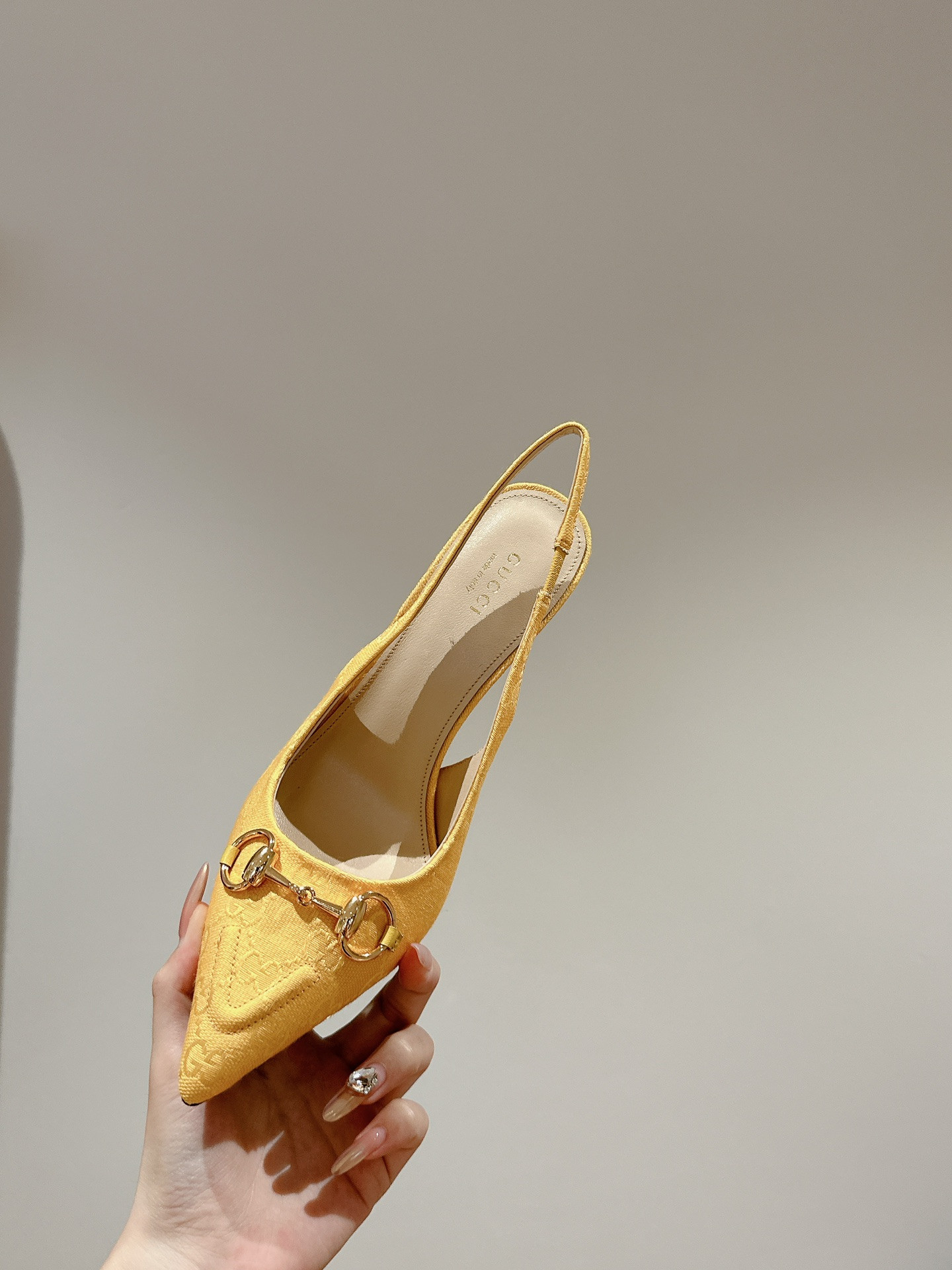 UA Gvc*1 HORSEBIT SLINGBACK PUMP HIGH HEEL
