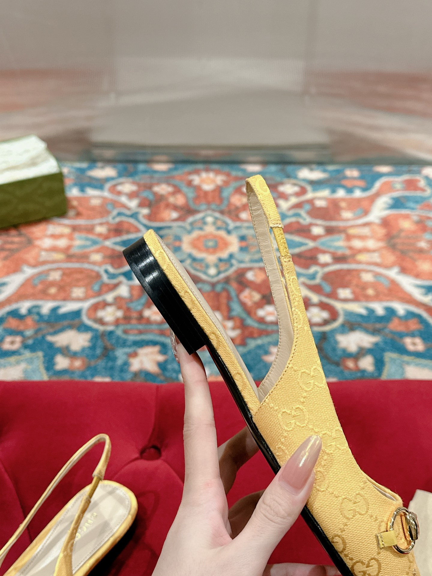 UA Gvc*1 HORSEBIT SLINGBACK FLAT
