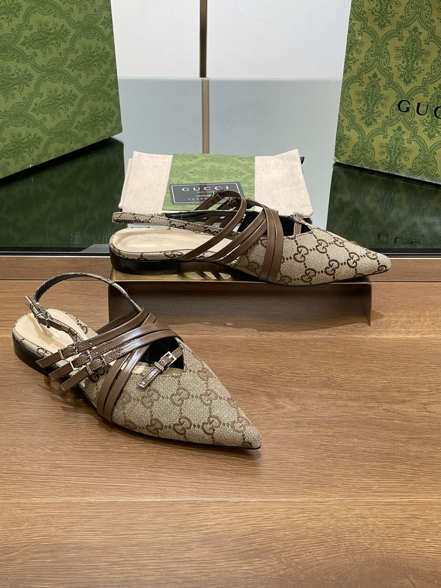 UA Gvc*1 Strappy Ballet Flat