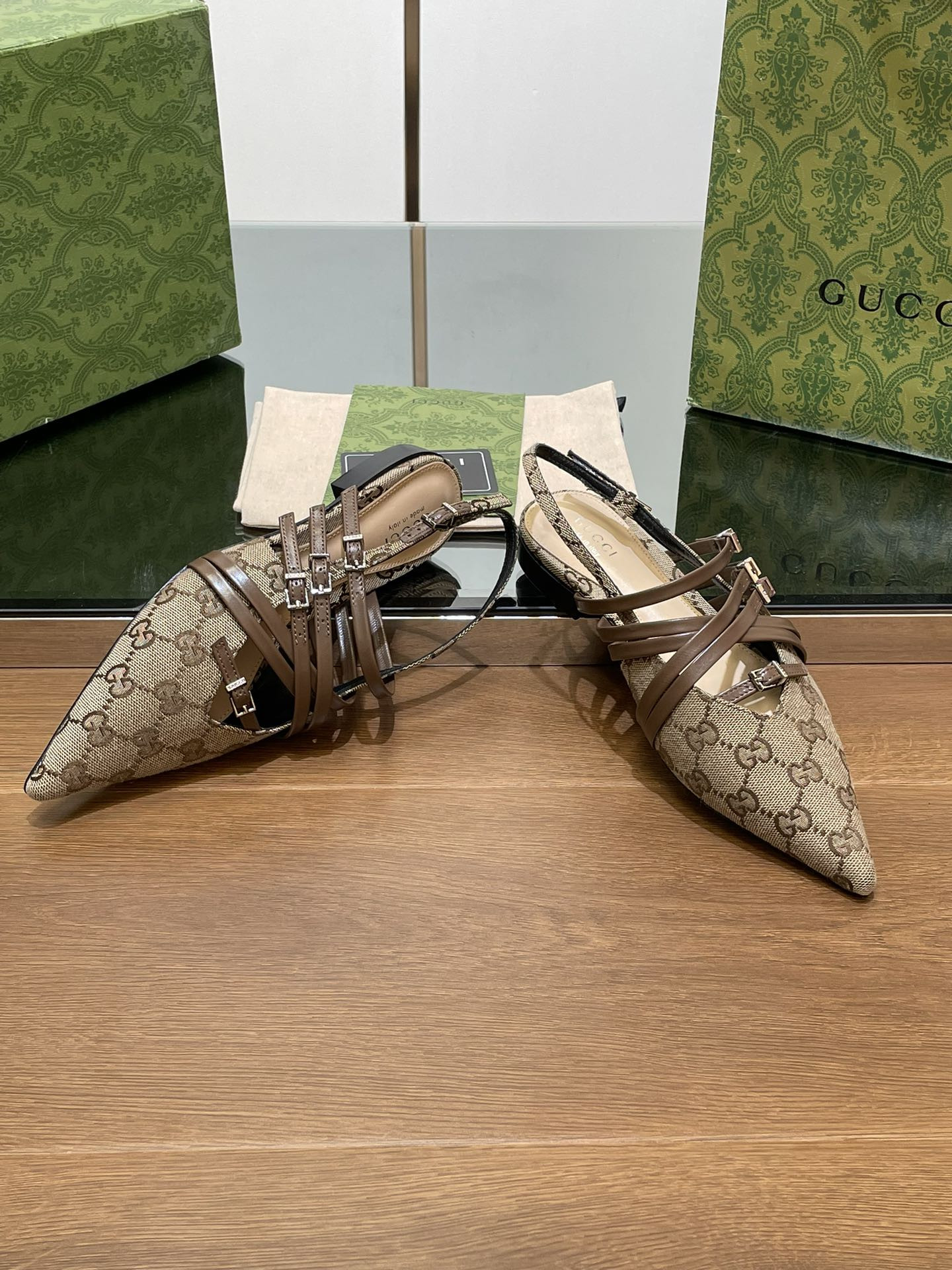 UA Gvc*1 Strappy Ballet Flat